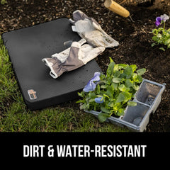 GORILLA GRIP pad in garden protecting knees and resisting dirt benefit