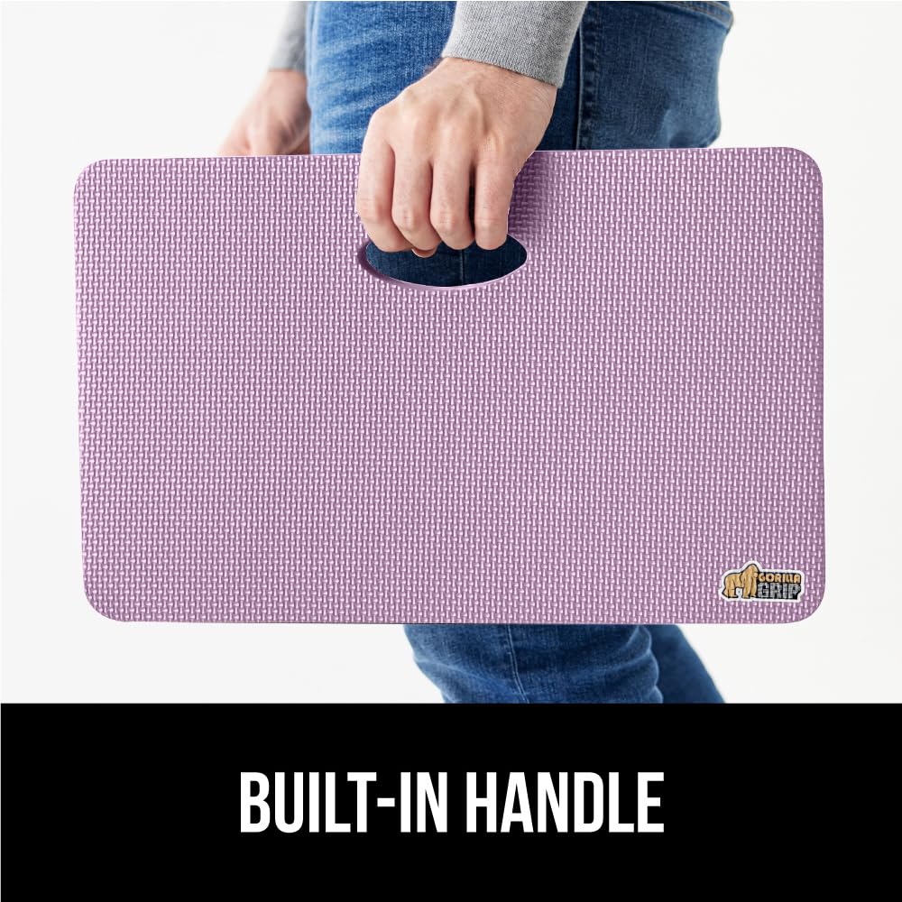 GORILLA GRIP pad next to hand showing actual size and scale