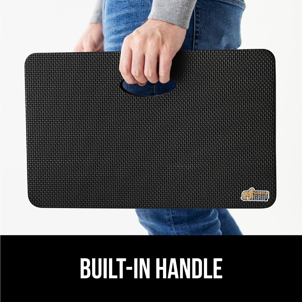 GORILLA GRIP two pads stacked to show pack value and compact portability