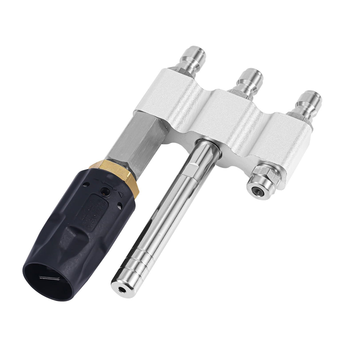 Gosknor front view of 3-in-1 nozzle showing compact design and versatility