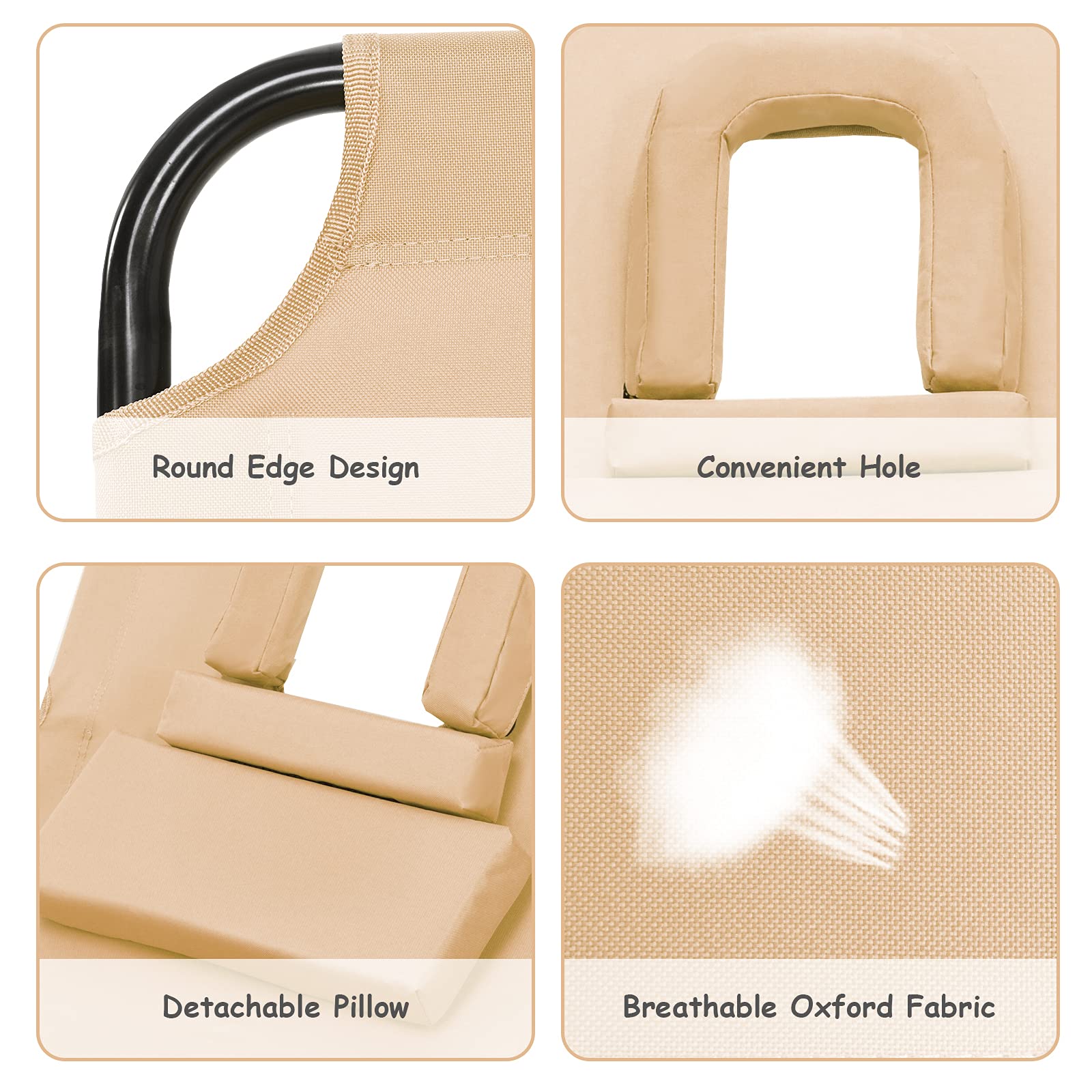 gotoplay adjustable backrest positions for recline versatility