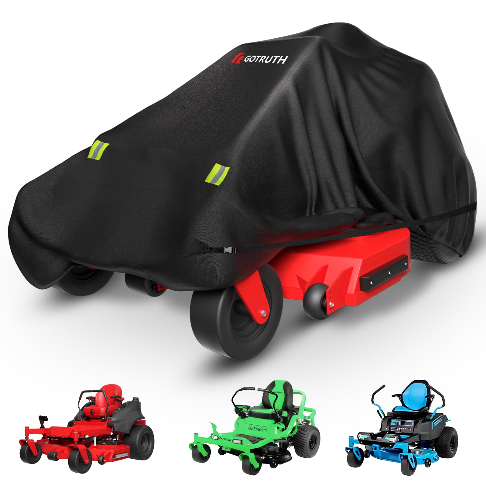 GOTRUTH front view covering mower, protects finish and controls