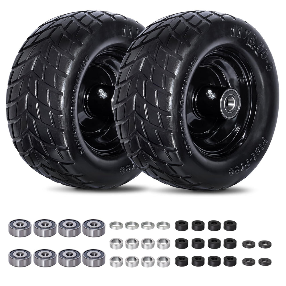 GOUEN front wheel assembly showing ready-to-install fit and reduced downtime