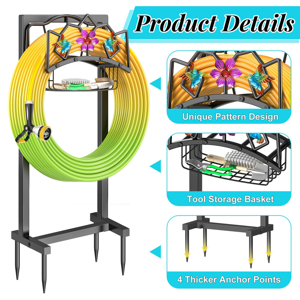 Gouisalin integrated basket holding nozzles and tools for easy access