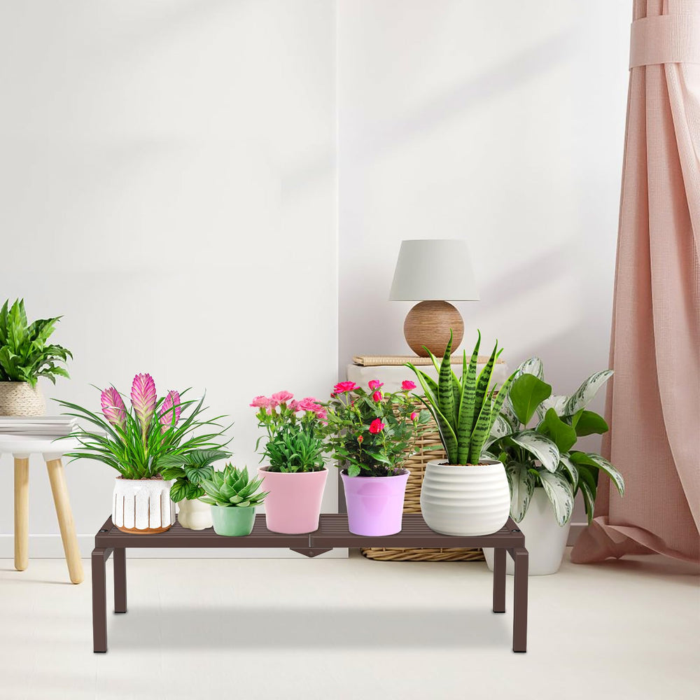 Gouisalin styled in living room with plants and decor, decorative storage benefit