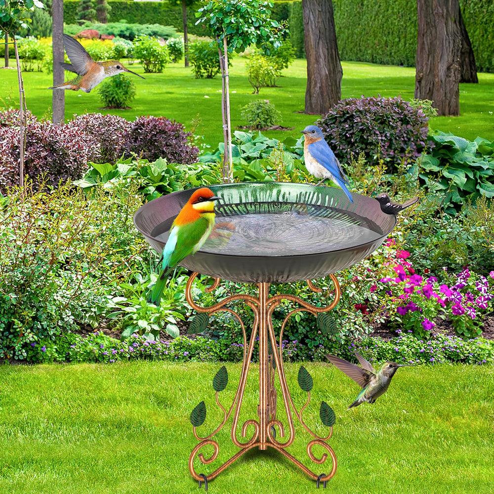 Gouisalin scale comparison next to garden pot showing 18.7 inch height
