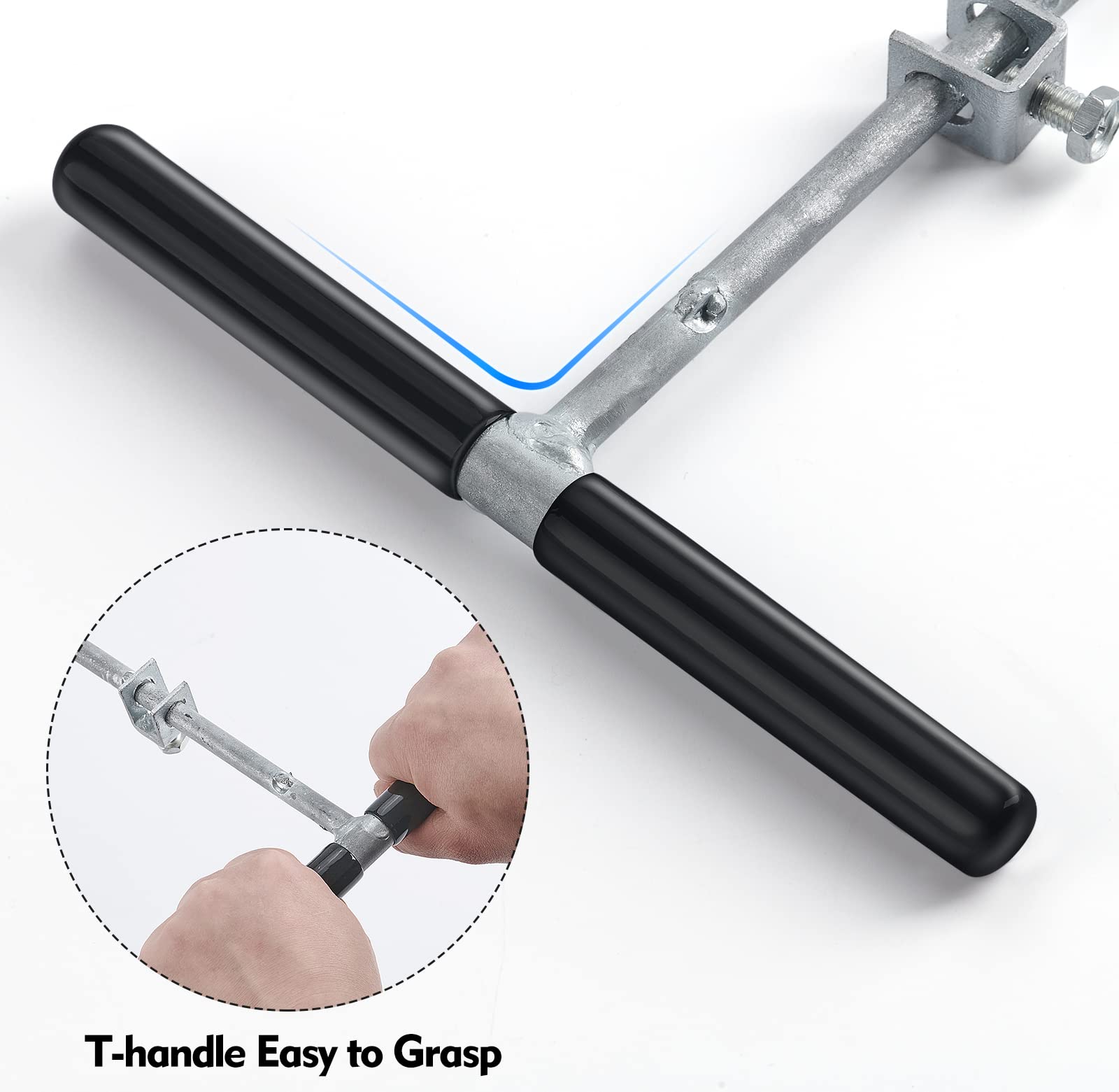 GOUNENGNAIL ground clamp detail illustrating secure wire connection reliability