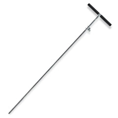 GOUNENGNAIL front view of the 36-inch rod and clamp showing ready-to-use convenience