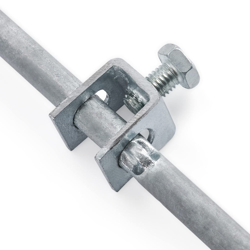 GOUNENGNAIL rod beside hand and fence post indicating compact portability