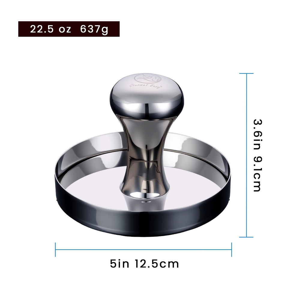 Gourmet Easy press used at backyard BBQ delivering consistent burgers