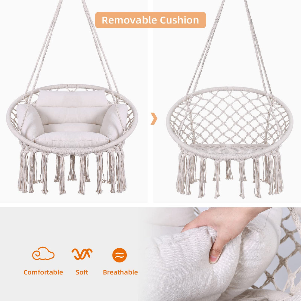 GOUTIME in bedroom lifestyle adds cozy boho seating and relaxed vibe