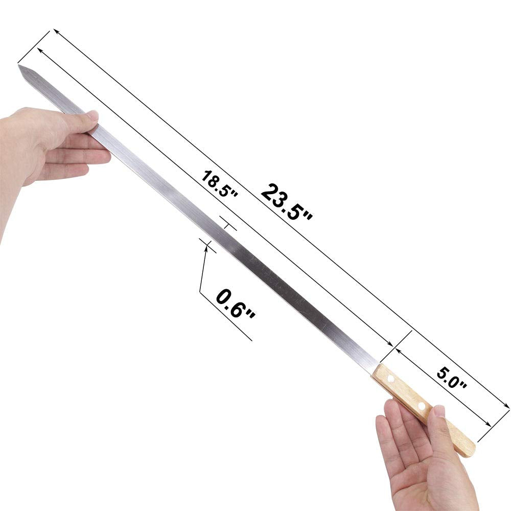 GOUTIME carry bag with seven skewers for tidy storage and transport