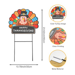 GPGHE turkey closeup print detail revealing crisp metal artwork and durable finish for long-lasting color