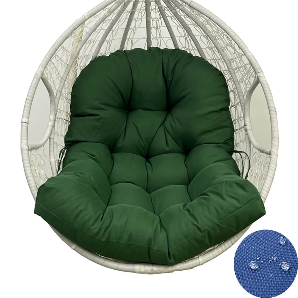 GPPSUNGD front view of hanging egg chair cushion showing full coverage and comfort