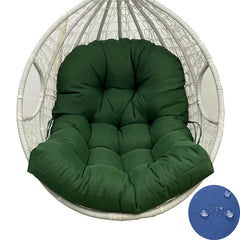 GPPSUNGD front view of hanging egg chair cushion showing full coverage and comfort