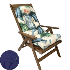 GPPSUNGD front view of high-back rocking chair cushion showing fit and style benefit