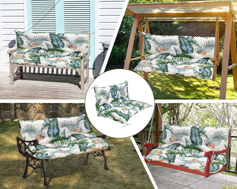 GPPSUNGD cushion installed on porch swing illustrating comfortable seating