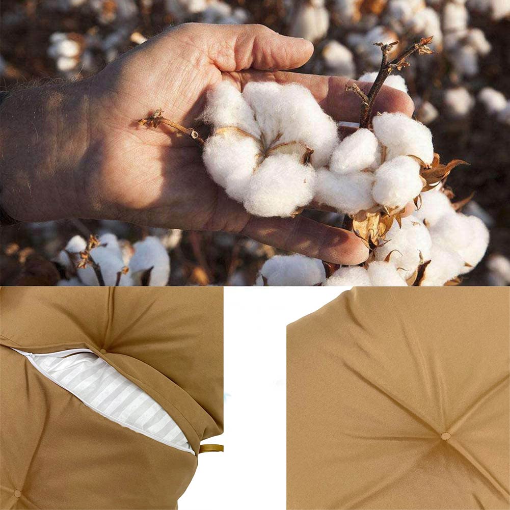 GPPSUNGD side profile of cushion showing thickness and ergonomic contour for support