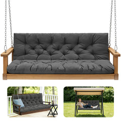 GPQAWER front view dark gray cushion showing neat fit and cozy seat