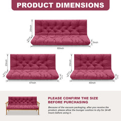 GPQAWER close-up of wine red fabric texture demonstrating durable, splash-resistant finish