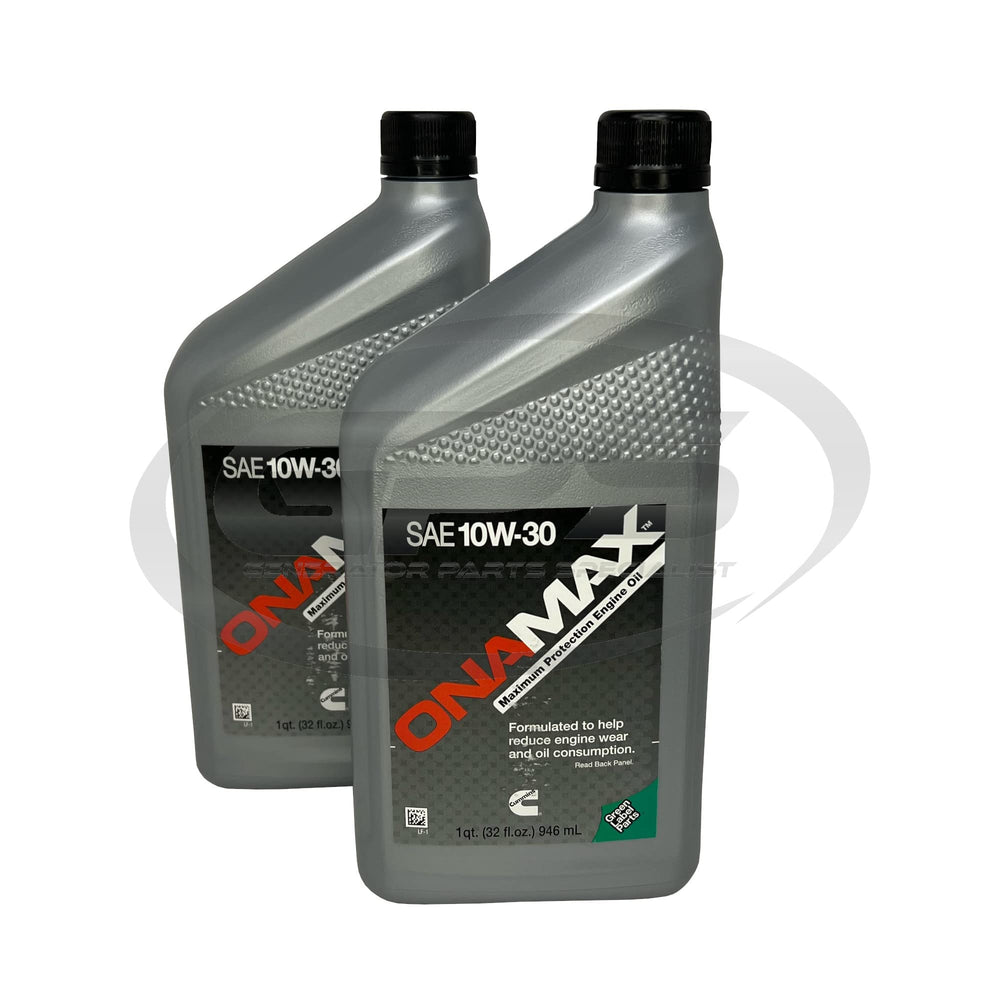 GPS ONAMAX 10W30 oil bottles for QG4000 with correct viscosity benefit