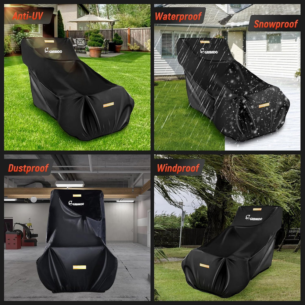 GRABADO reflective handles visible at dusk for safer equipment location