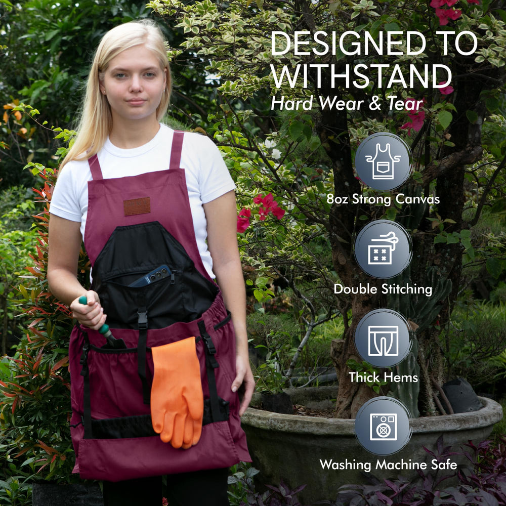 Grace and August cross-back strap on model demonstrating comfortable even weight distribution