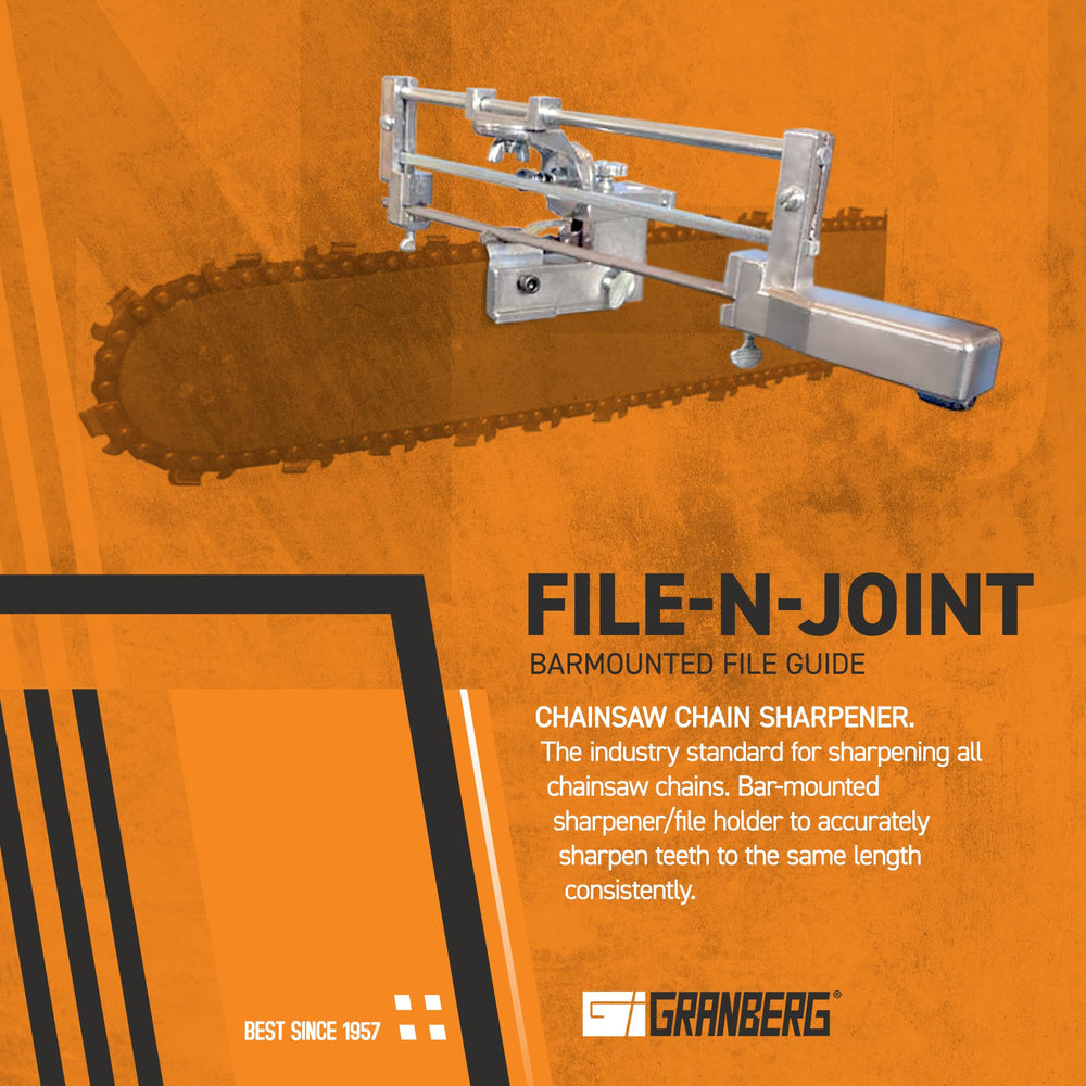 Granberg clamp detail showing secure attachment and stable sharpening benefit