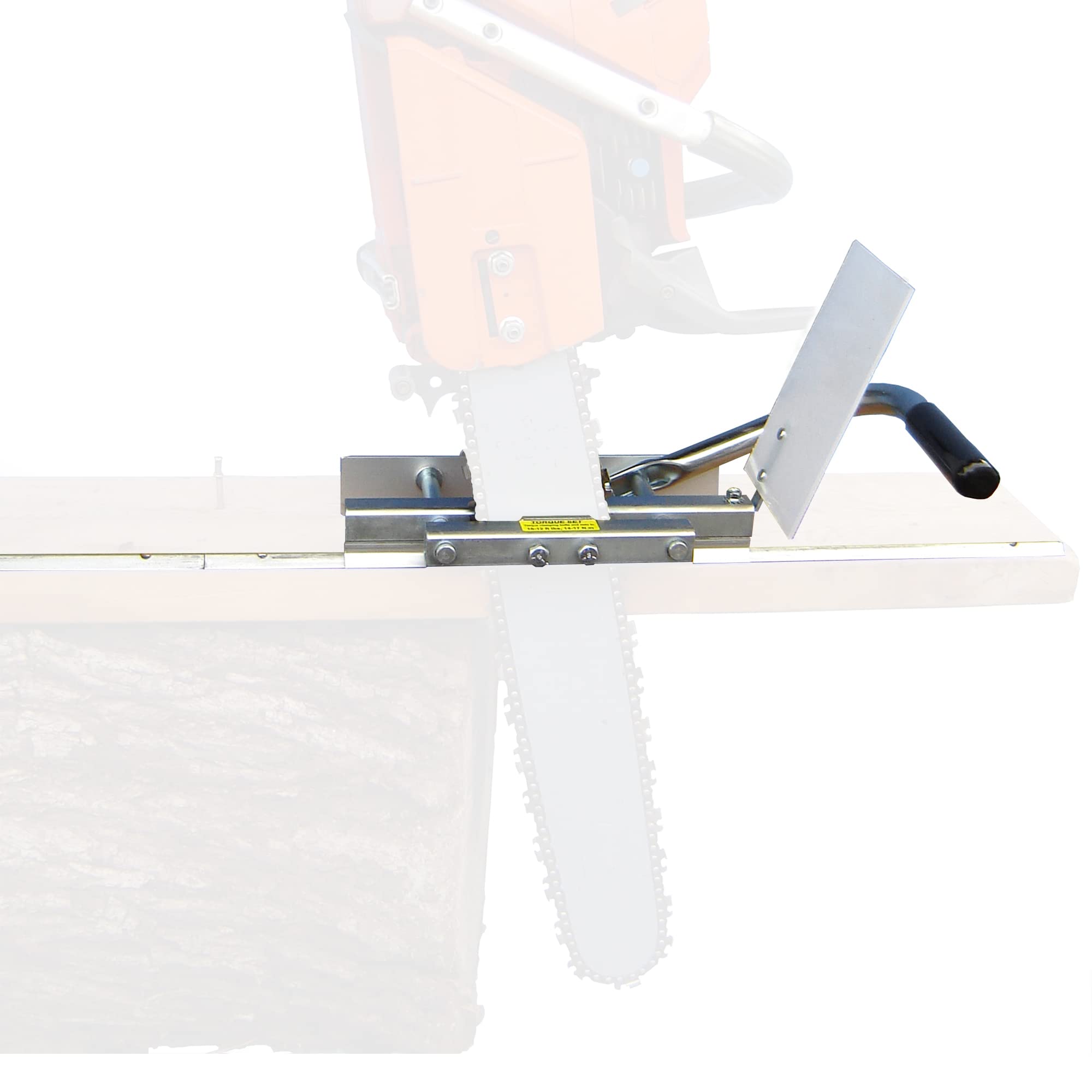 Granberg G555B front view showing complete edging mill kit and benefits