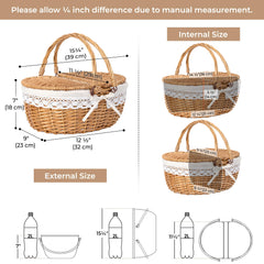 GRANNY SAYS handle and rim close-up, highlights sturdy construction and comfortable grip