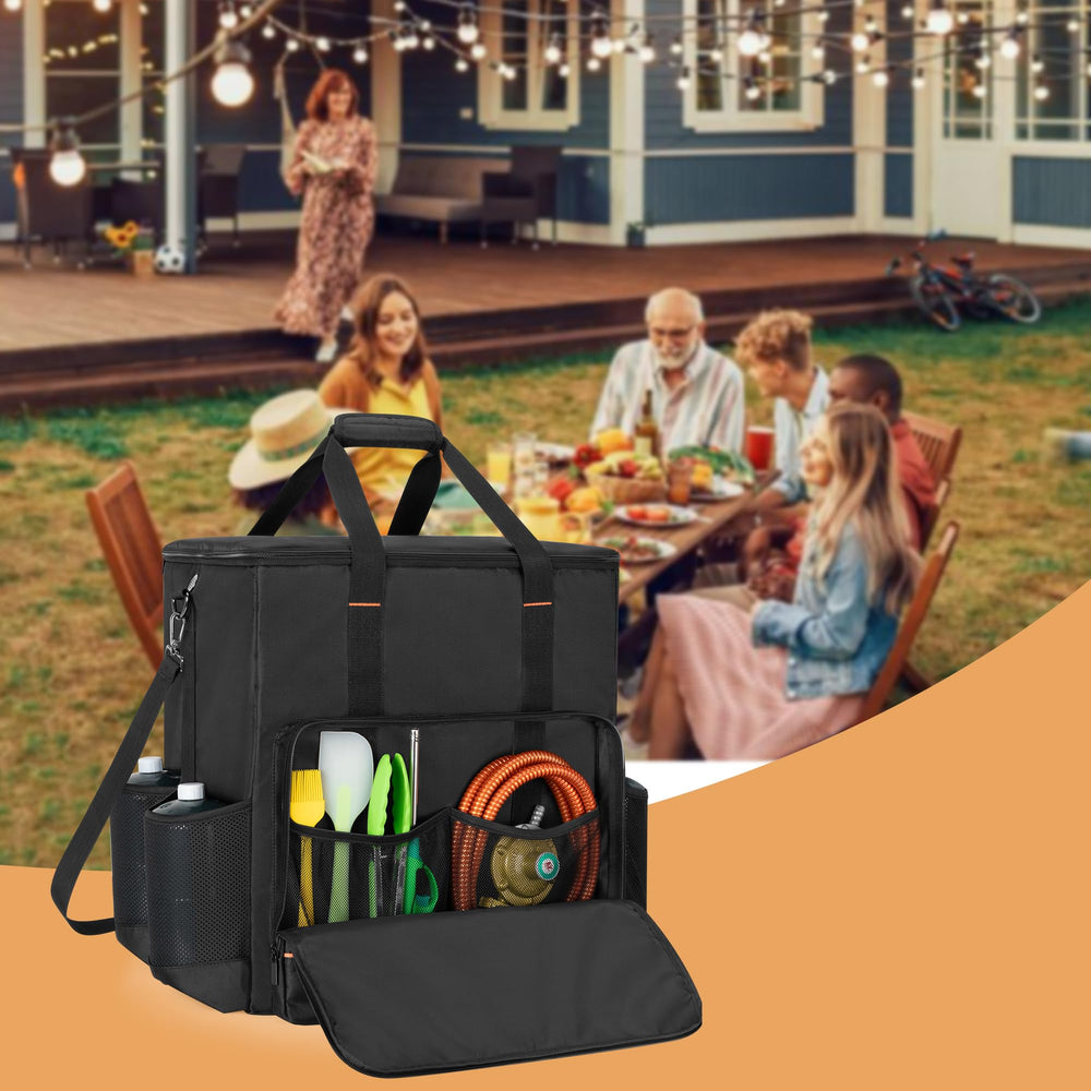 GRAOSO bag on a boat deck illustrating secure transport and protection