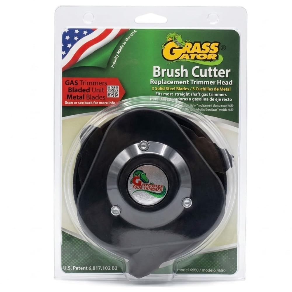 Grass Gator 4680 front view showing durable housing and bolt-on design for easy replacement