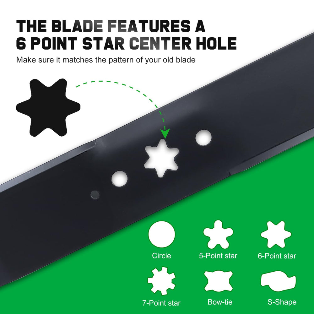 Grasscool blade thickness comparison illustrating 5/32" steel strength