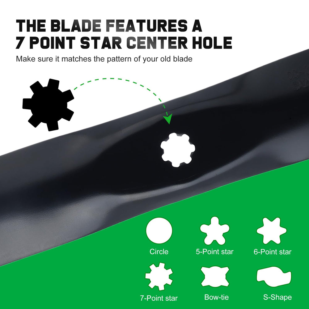 Grasscool blade side view showing thickness for durability and strength