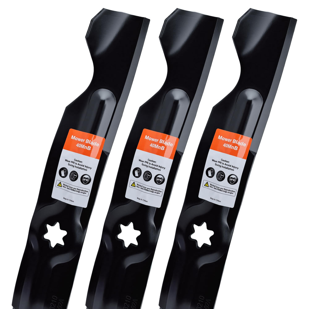 Grasscool blade front profile showing 50 inch fit and clean cutting edge