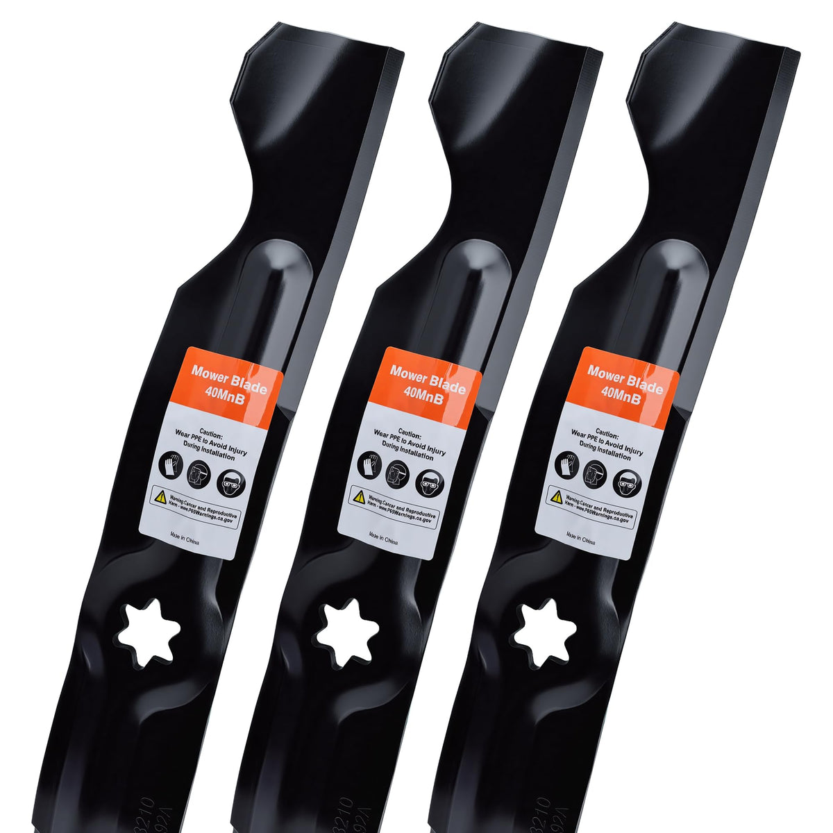 Grasscool blade front profile showing 50 inch fit and clean cutting edge