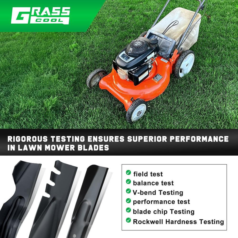 Grasscool two replacement blades packaged together for easy swap and spare readiness