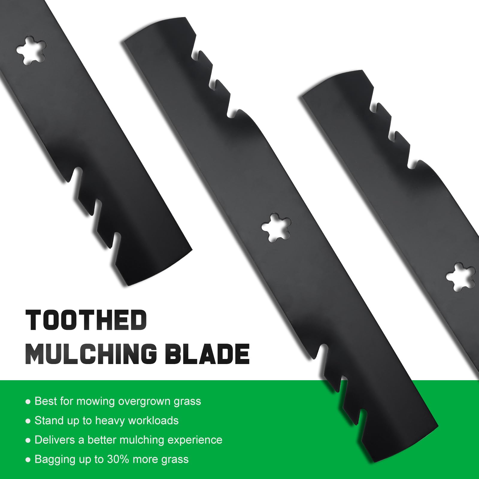 Grasscool Z248F sharpened edge close-up for crisp cutting performance