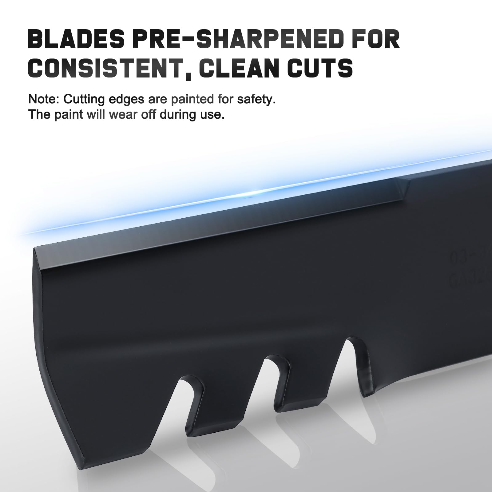 Grasscool Z248F two blades in packaging ready for replacement installation