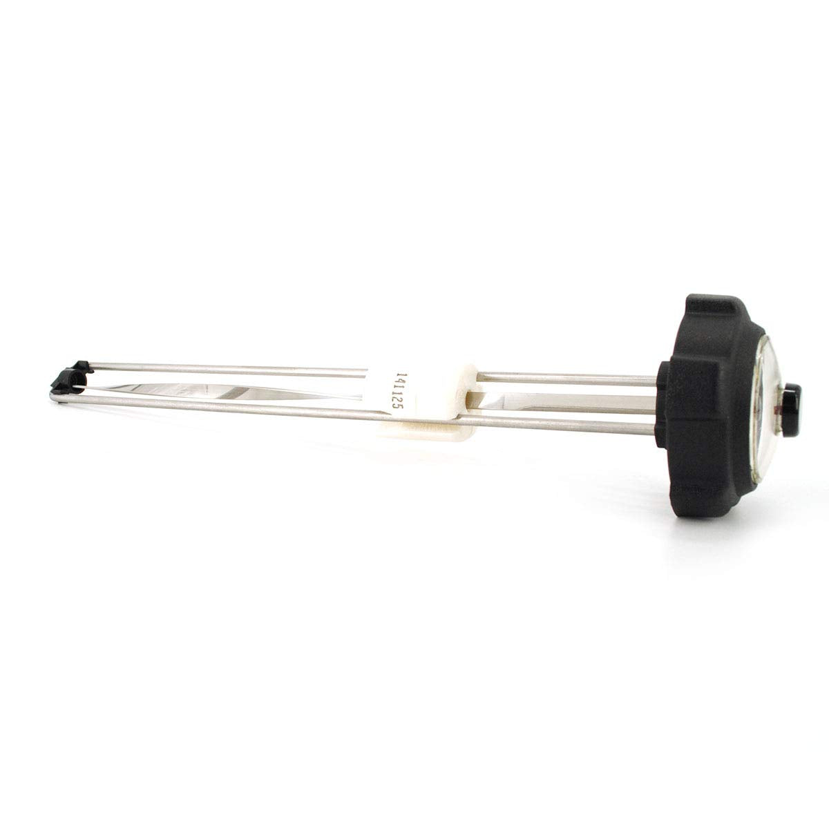 Grasshopper cap installed on FrontMount fuel tank, demonstrates correct fit and function