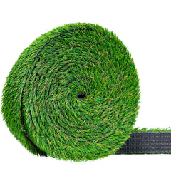 Grassline Solutions artificial grass strip front view showing clean-cut edge and realistic look