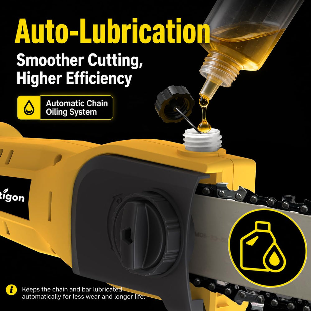 GRASSTIGON weight and handle ergonomics showing lightweight control to reduce fatigue