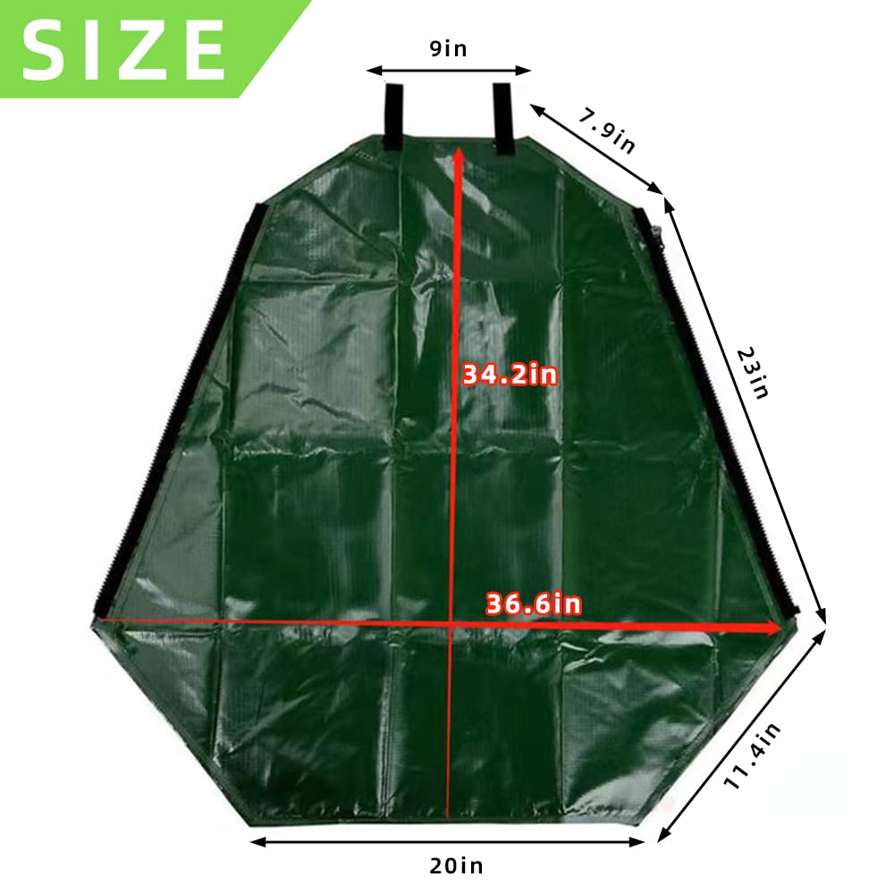 GRAUERHUND bag in backyard planting scene showing easier tree establishment benefits