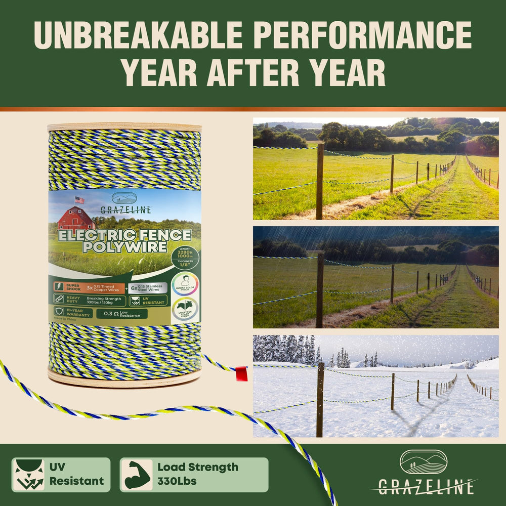Grazeline color pattern detail illustrating high-visibility benefit for animals