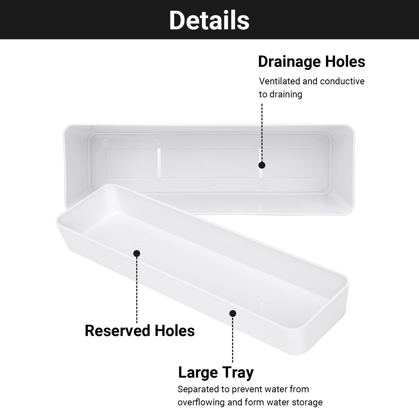 GREANER detail of plastic texture and rim highlighting durable, scratch-resistant finish