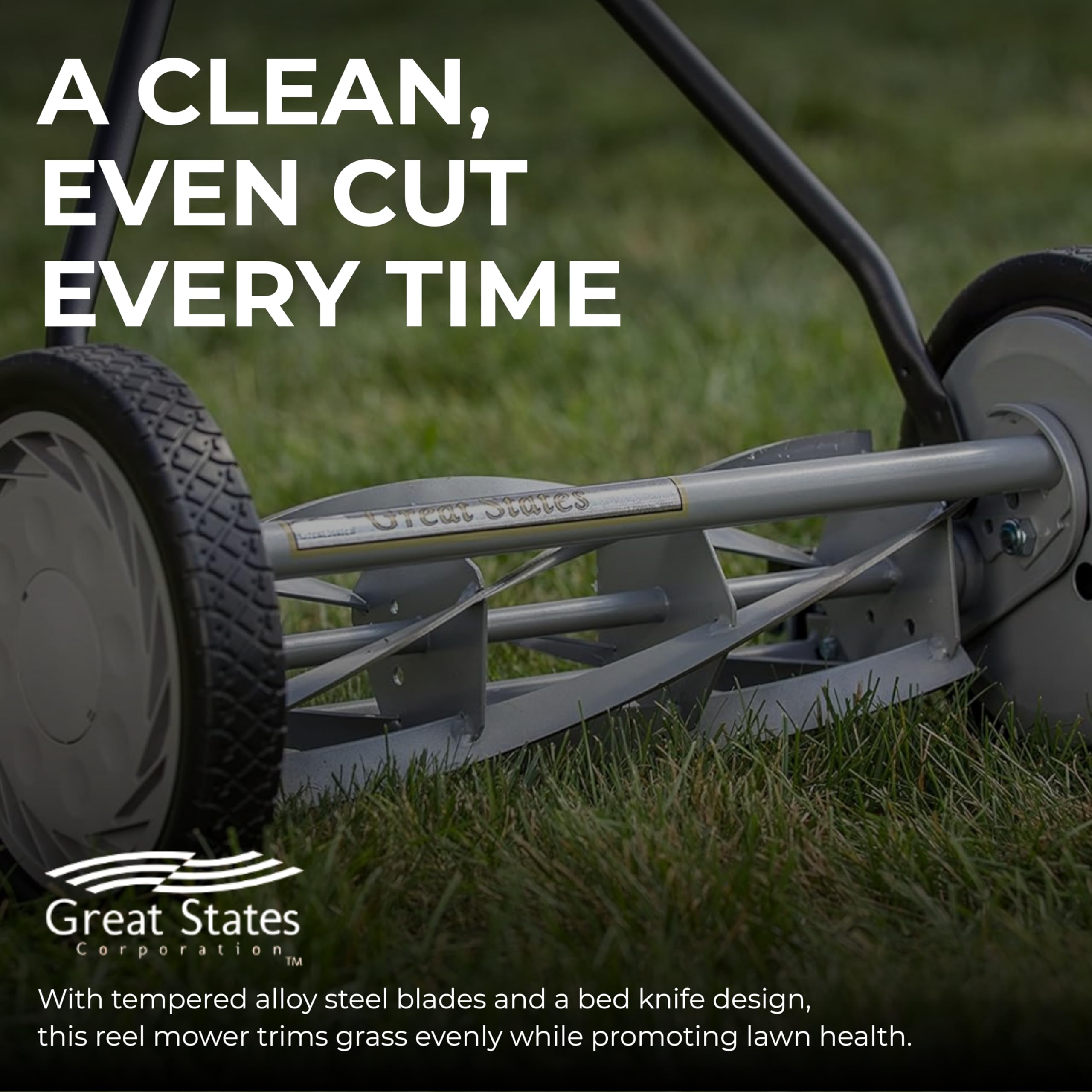 Great States cushioned T-style handle close-up for comfortable grip and reduced fatigue
