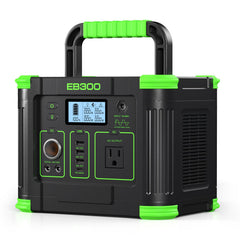 GRECELL front view showing ports and handle for versatile charging portability