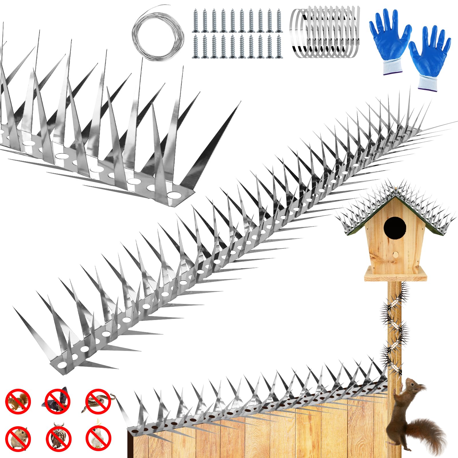 GRECOMEIN front packaging showing 13 ft spike kit and benefits