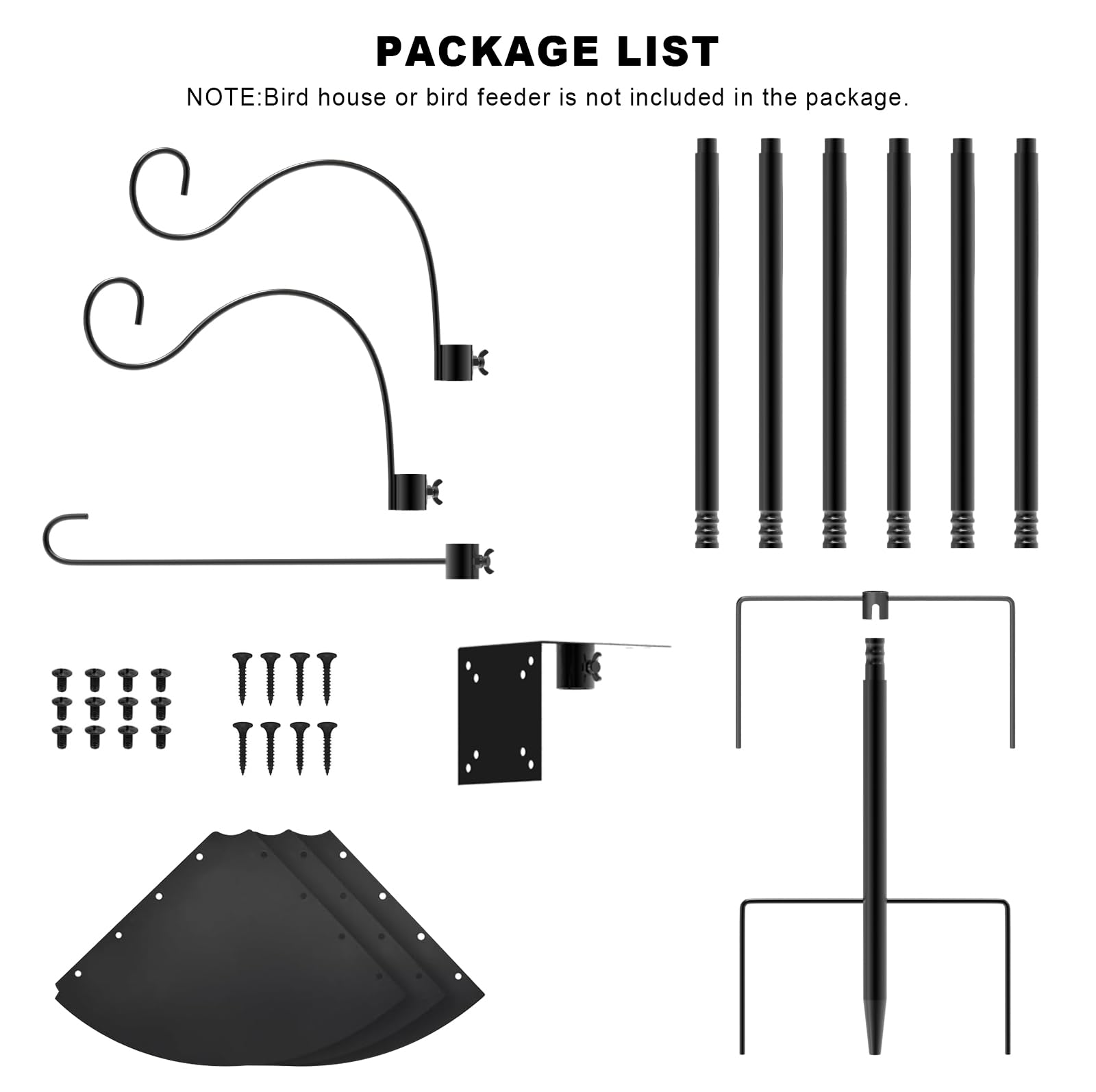 GRECOMEIN backyard setup with feeders illustrating attractive bird attraction