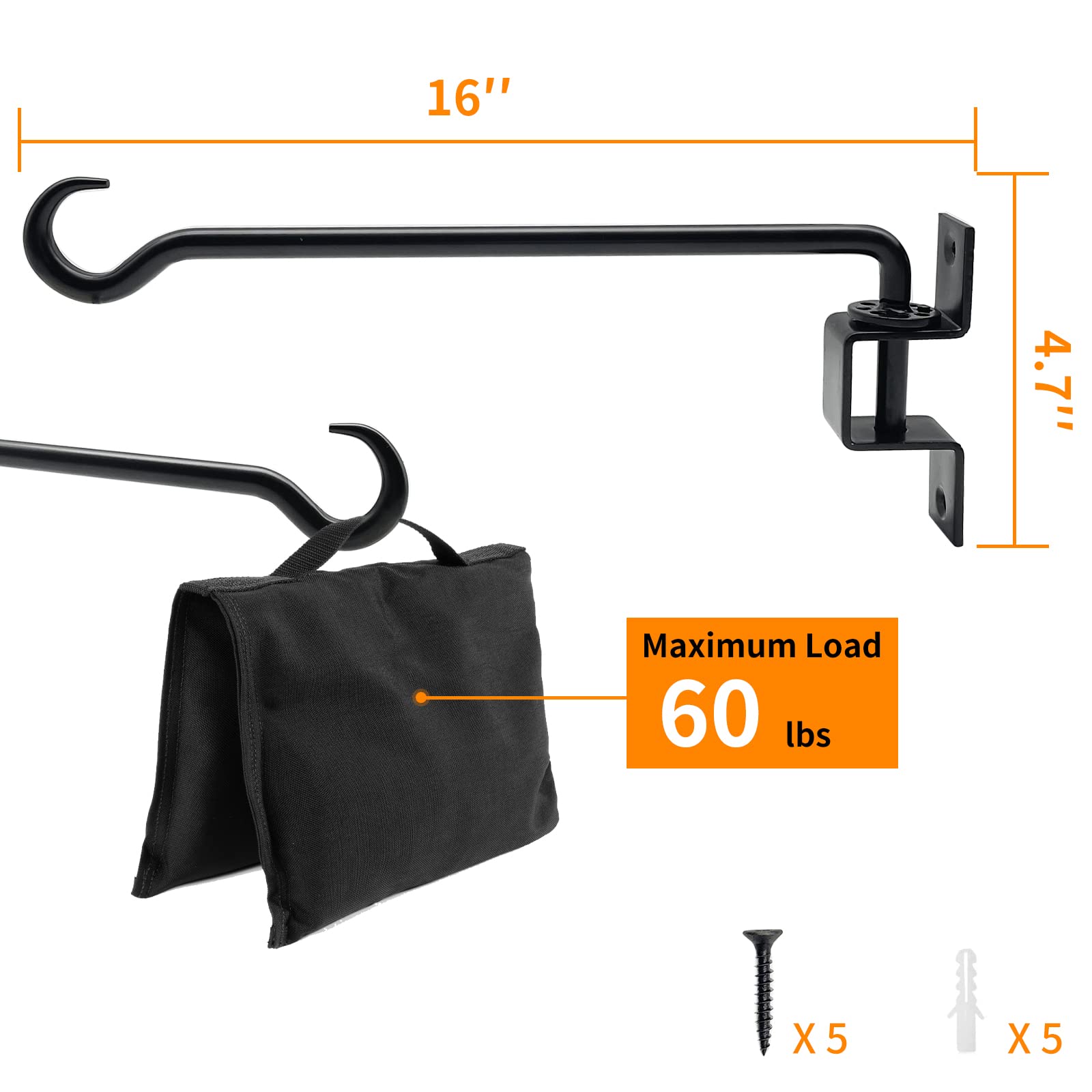 Greemov close-up of swivel arm showing adjustable holes and secure locking benefit